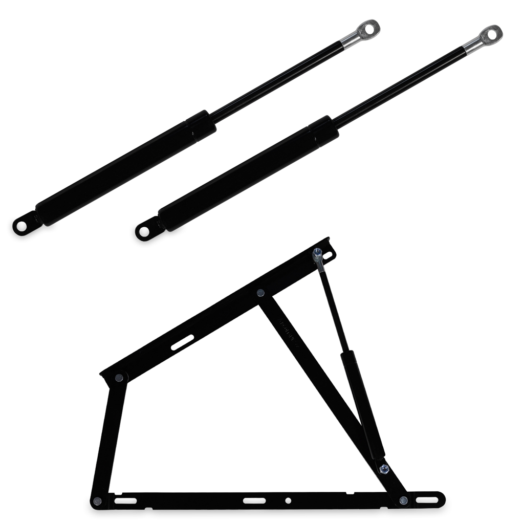 Resortes o pistones de gas para canapé abatible